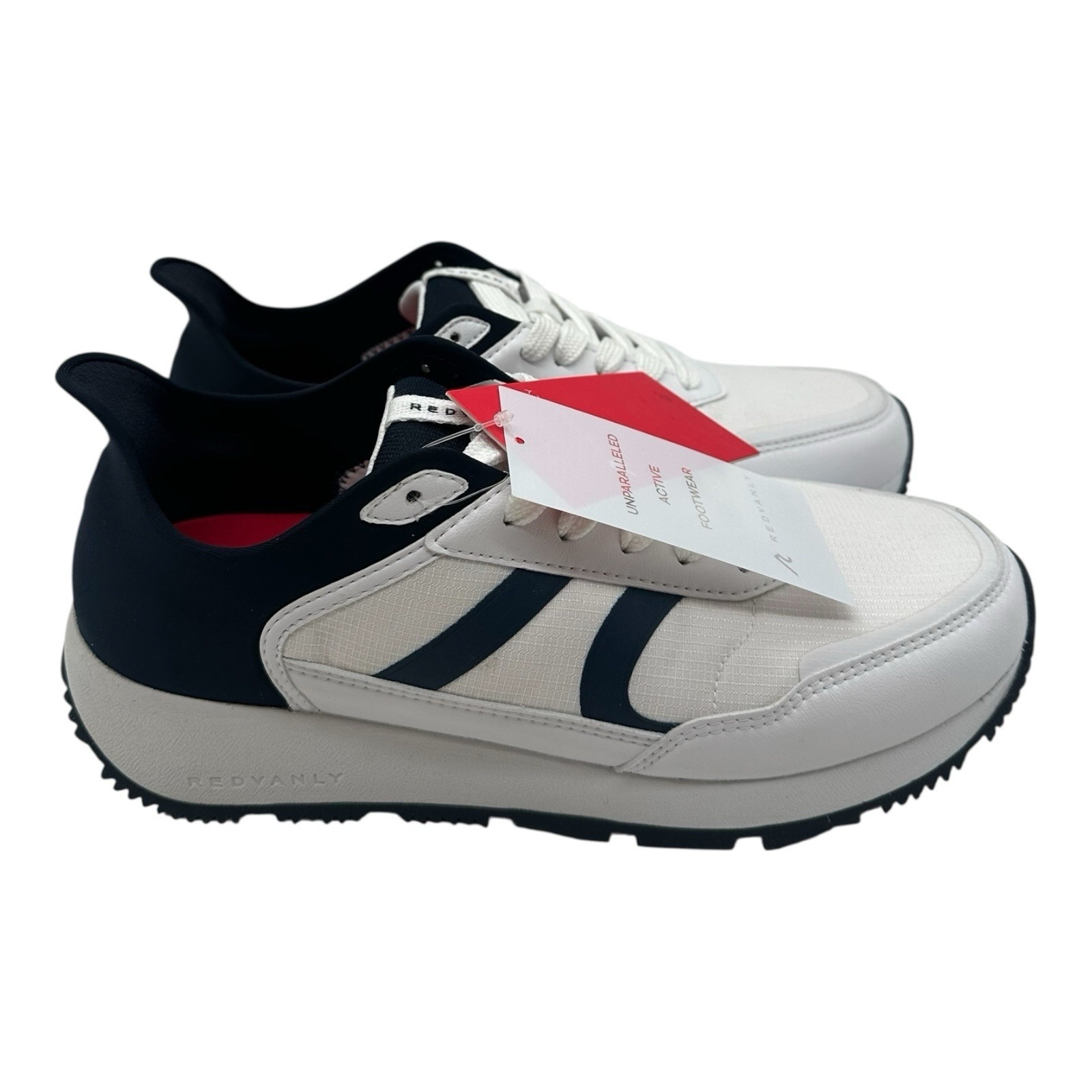 Redvanly Challenger Golf Shoes Mens Sz 11.5 Navy Blue White Spikeless Sneakers